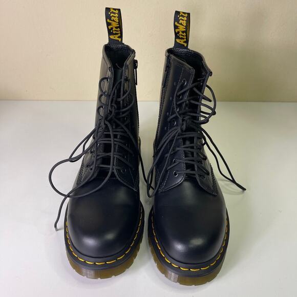 Dr. Martens 1460 XTRM Extreme Lace Leather Boots Black Women's US 11 Men's US 10 - Picture 6 of 12